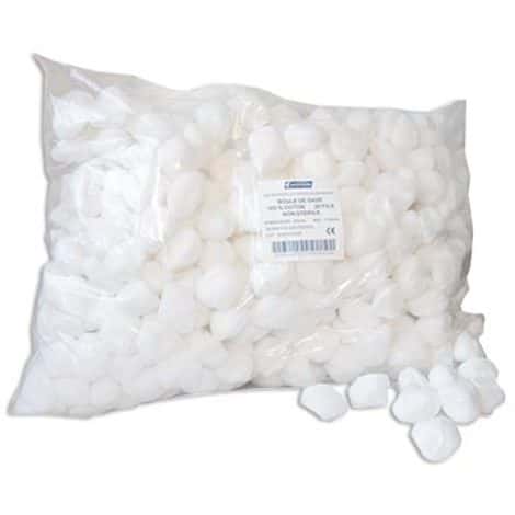 Niet-steriele non-woven gaasbol 35mm