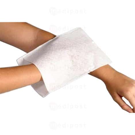 Wit absorberend flanel 80 g/m².