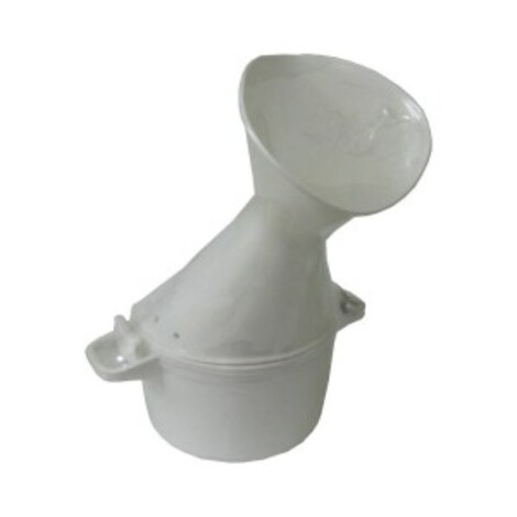 Inhalateur en plastique blanc