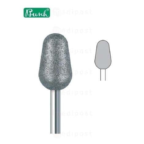 Diamant frees - Ø 8.0mm kegel - medium korrel