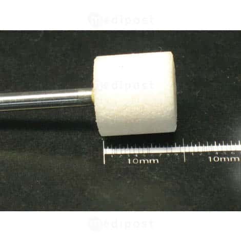 Smeermes - cilinder ø 5,5mm - wit aluminium oxide