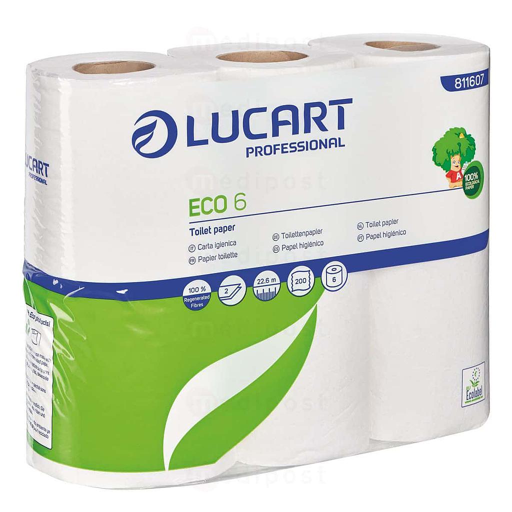 Eco Lucart 6 2 laags medisch poetspapier