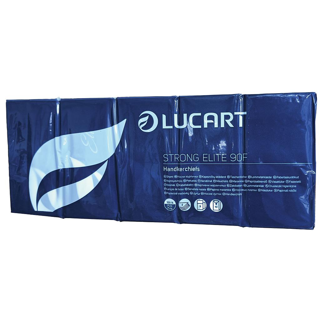 Paquets de mouchoirs Lucart Strong Elite 4 plis