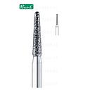 Fraise diamant - allumette ø1,6mm - bout arrondi grain moyen