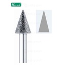 Diamant frees - spitse kegel ø 3.7mm - medium korrel