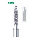 Fraise diamant - flamme ø 1,8mm - grain moyen