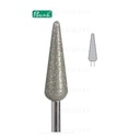 Diamant bur - lange "Flame" ø 6mm - medium korrel