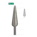 Fraise diamant - flamme longue ø 6mm - grain moyen