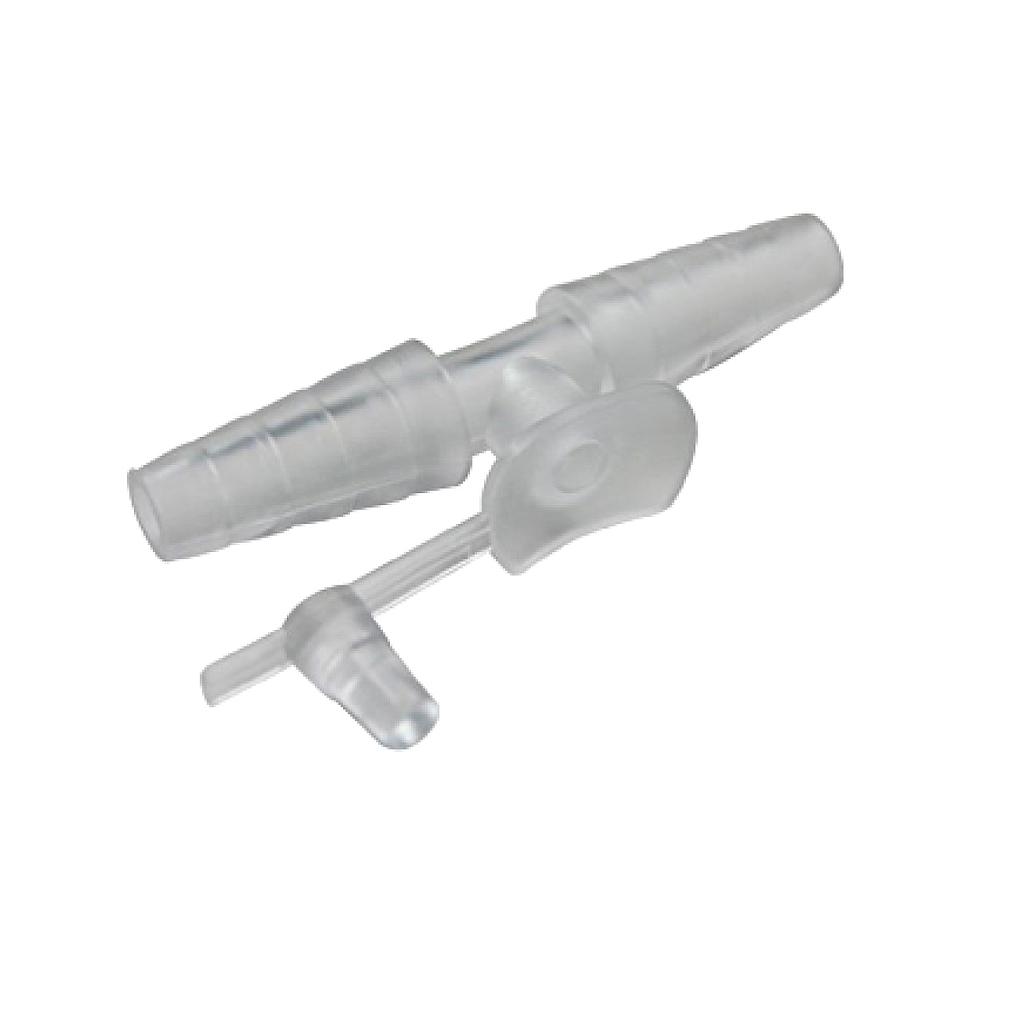 Biconische fitting met vingervlugge luchtregeling