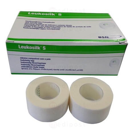 Leukosilk S zijden fixatiepleister