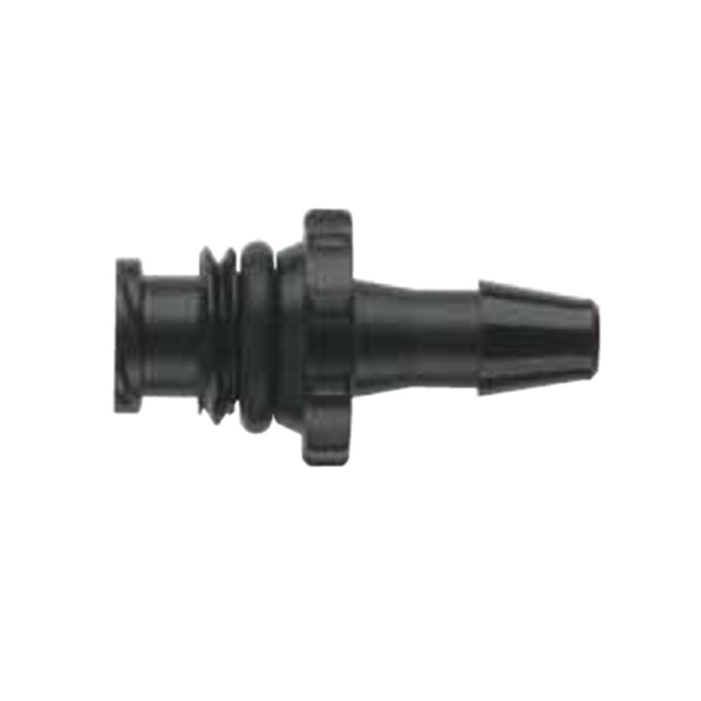 Zwarte connector voor Welch-Allyn Durashock-bloeddrukmeter