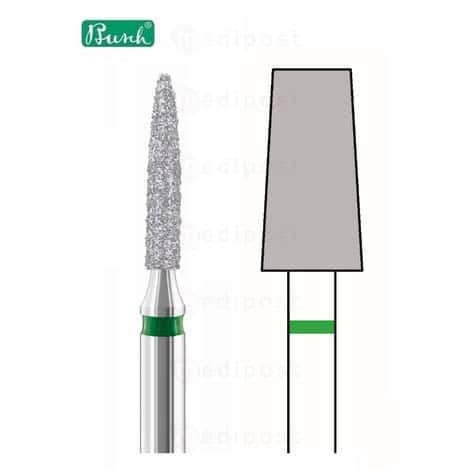 Diamant frees - ø 5mm conus - grove korrel