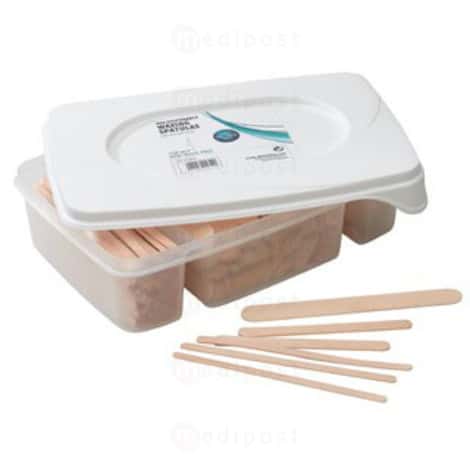 doos met 400 wegwerpbare ontharingsspatels