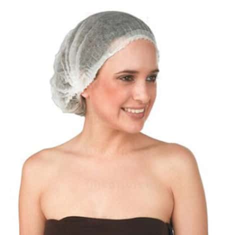 Charlottes jetables blanches Sibel