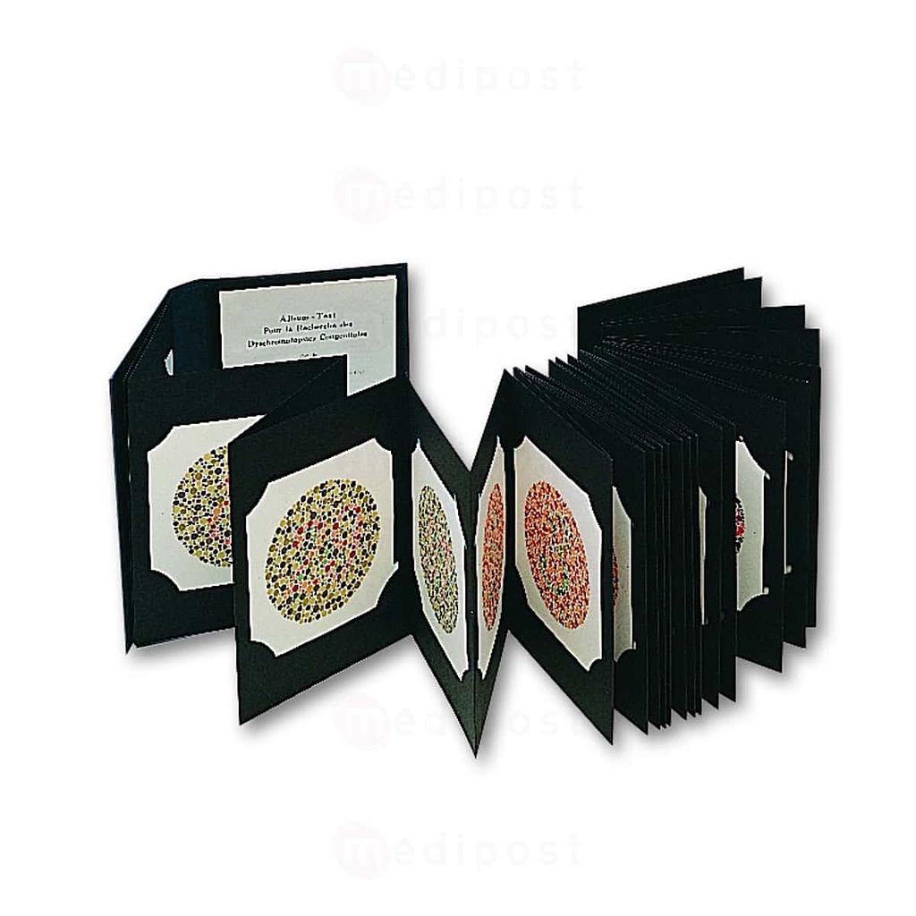 Ishihara test de couleurs 38 plages