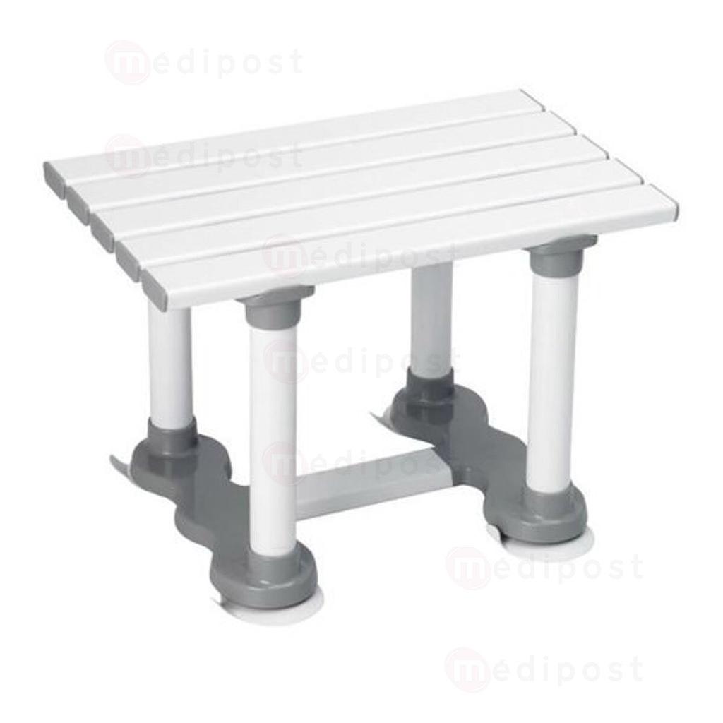 Siège de bain avec assise en lattis Savanah 30 cm