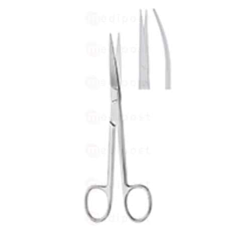 Ciseaux Deaver pointus/pointus, courbes, 14cm