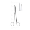 LEXER gebogen ontleedschaar 16cm