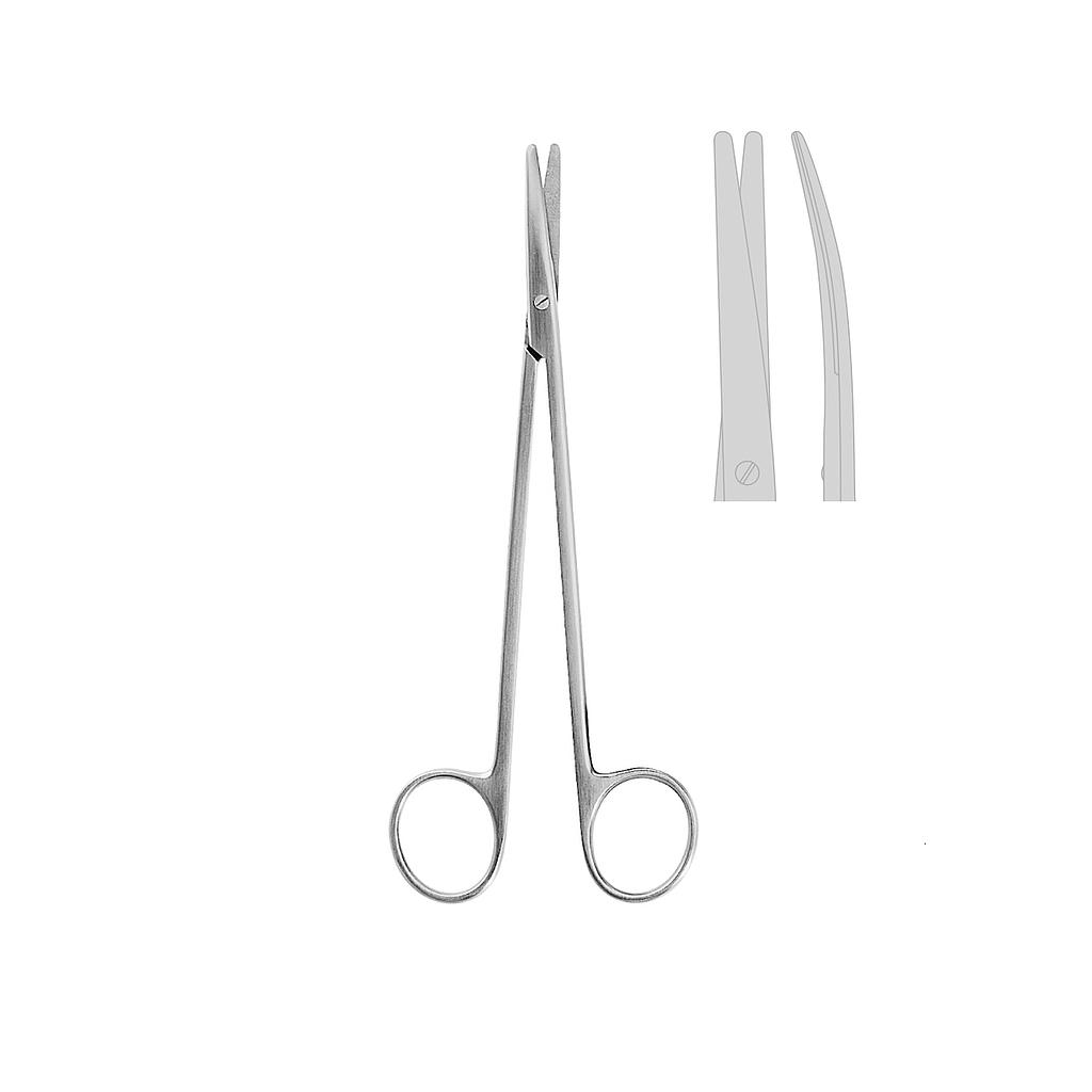 Ciseaux à dissection Metzenbaum courbes à pointes émoussées