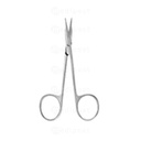 Stevens oogheelkundige schaar puntig/recht 11cm