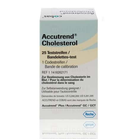 Tigettes Accutrend Cholestérol (25)