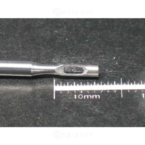 Roestvaststalen frees - hol Ø 1,8mm - cilindrische tanden