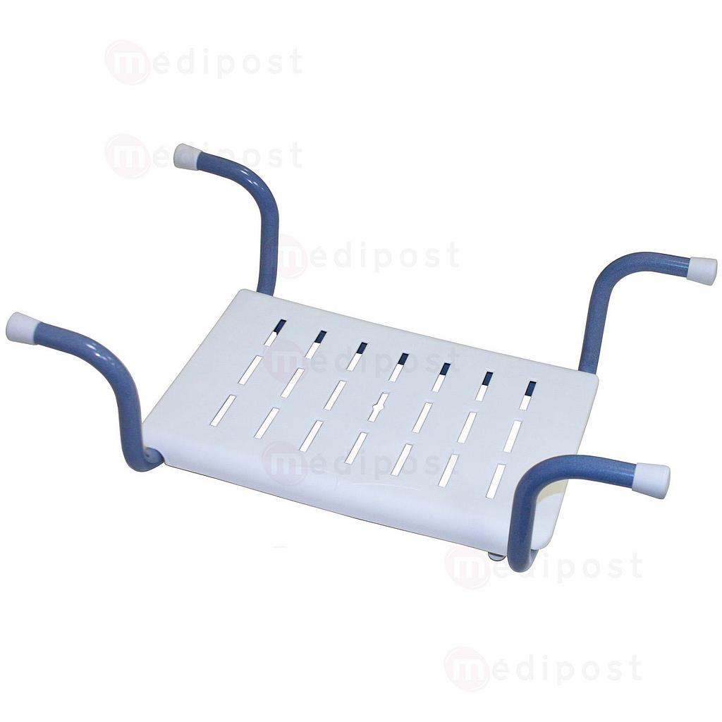 Siège de bain suspendu fixe SPIDRA 150 bleu pastel