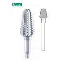 Fraise carbure - cône ø6mm - denture droite (GQSR)