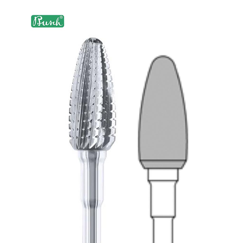 Fraise carbure - cône ø6mm - denture moyenne (MQS)