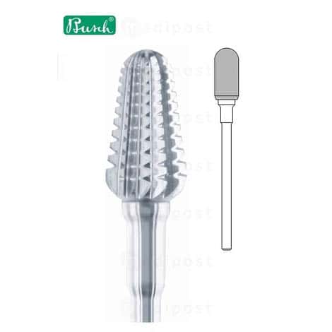 Hardmetalen frees - ø6mm cilinder - rechte vertanding (GQSR)