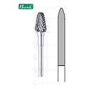 Fraise carbure - allumette Ø 2,3mm -  denture croisée moyenn