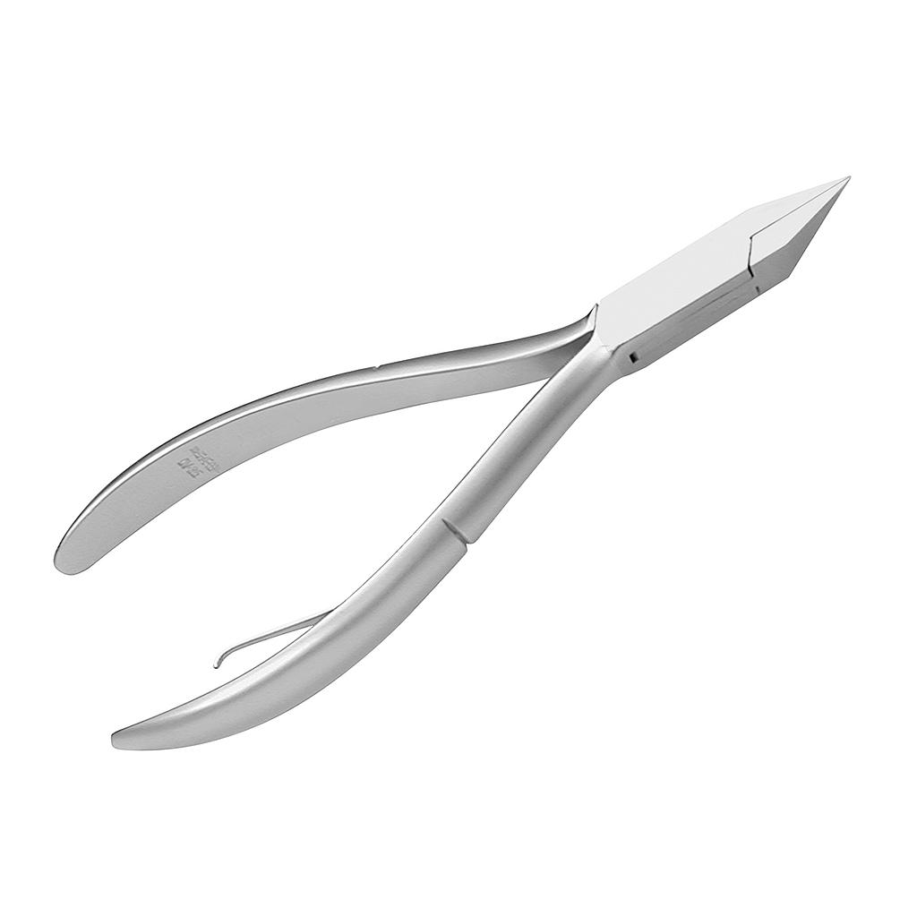 Nagelknippers 13 cm roestvrij staal, puntig, plat