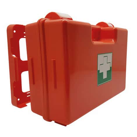 Médipost First Aid Boîte de secours vide avec fixation murale