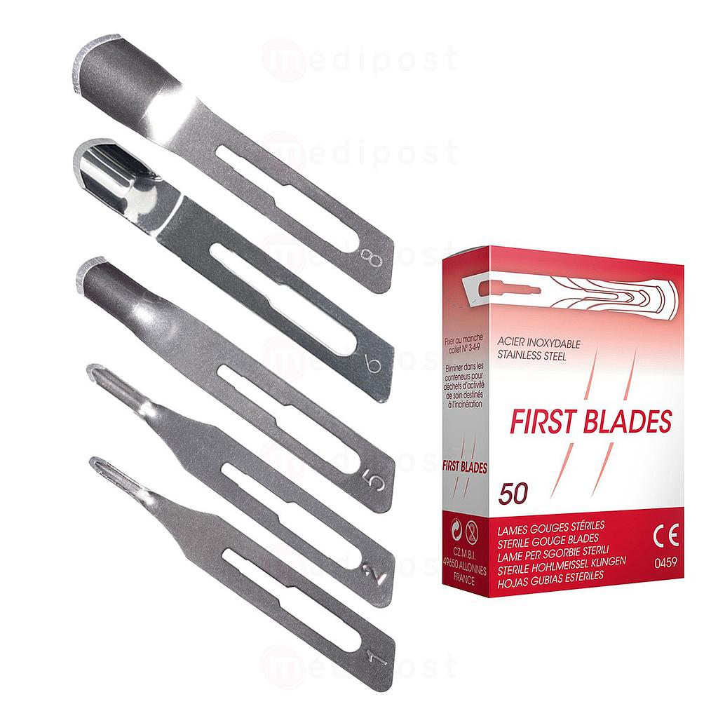 Lames de gouge stériles First Blade