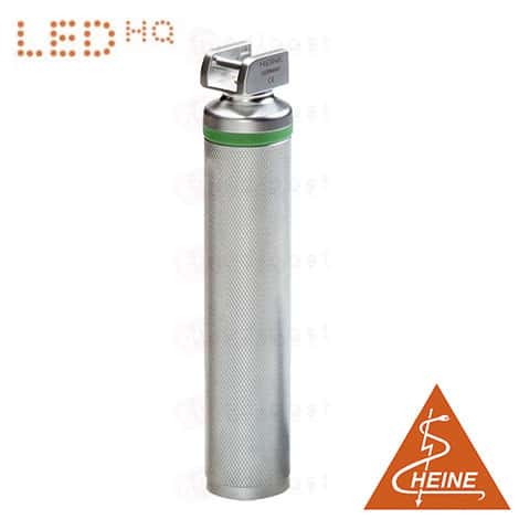 Poignée à piles pour laryngoscope fibre optique 2.5V Led