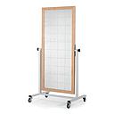 Miroir orthopédique quadrillé