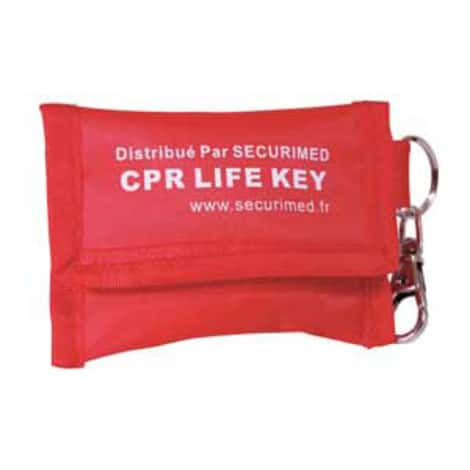 Sleutelhanger reanimatie gelaatsscherm