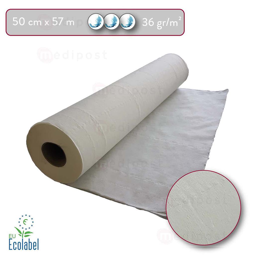 Draps d'examen 50 cm x 57 m diamètre 11cm