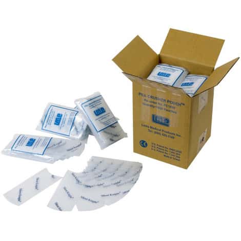 Zakje voor Silent Knight drugsvergruizer