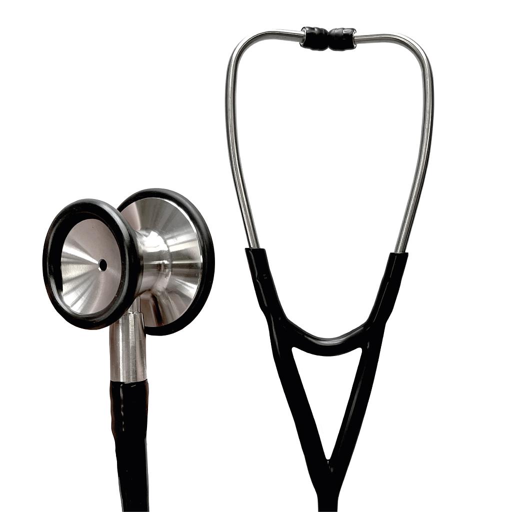 Stéthoscope cardiologique Dual Way, noir