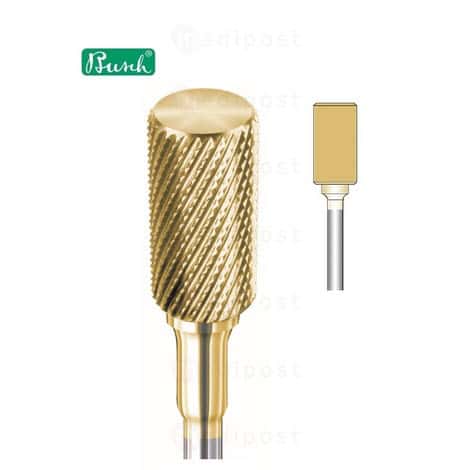 Fraise speed carbure/nitrure de titane - cylindre ø 6,5mm