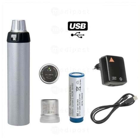 HEINE Beta 4 USB-oplaadbare handgreep met oplader