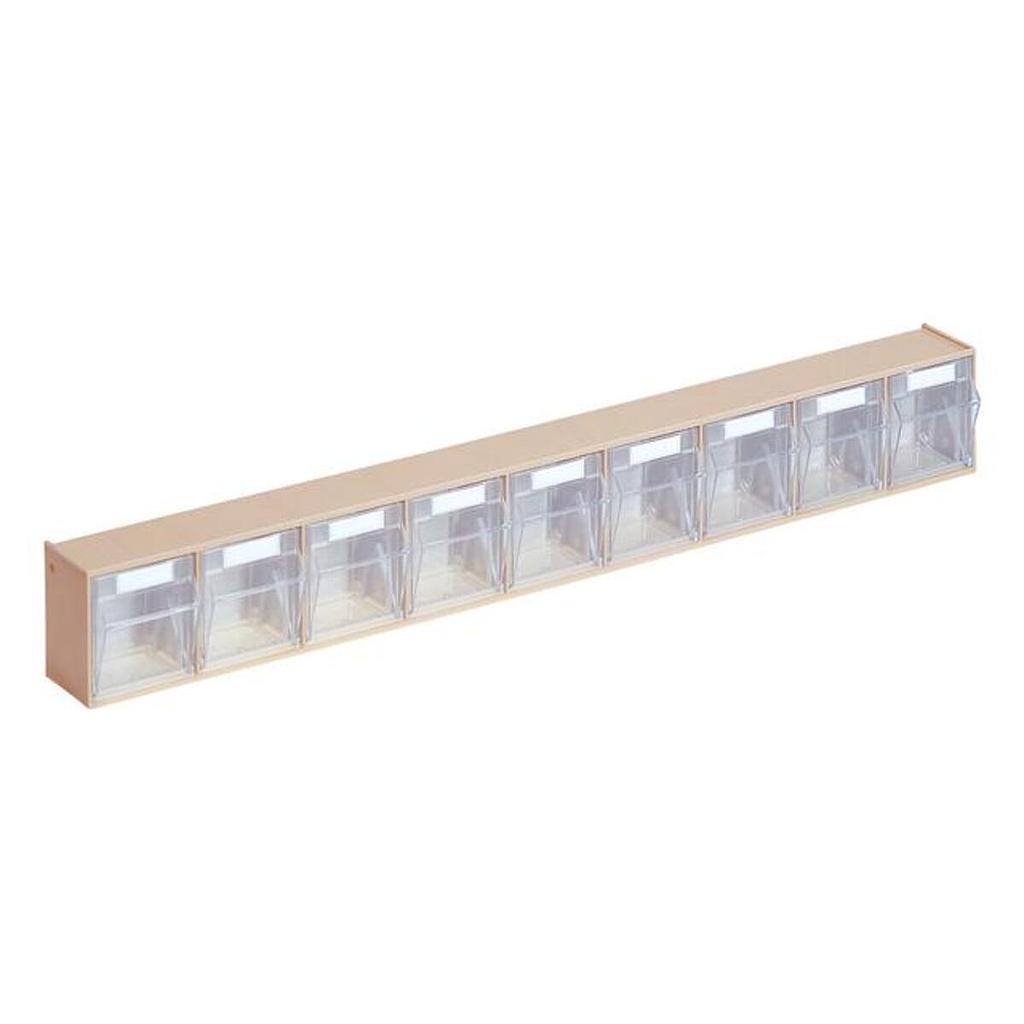 Kantelbare dispenser met 9 compartimenten