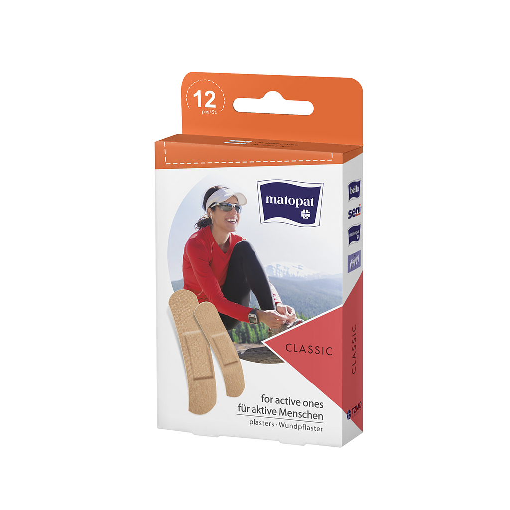 Klassieke stof voorgesneden elastische verbanden - Matopat assortiment