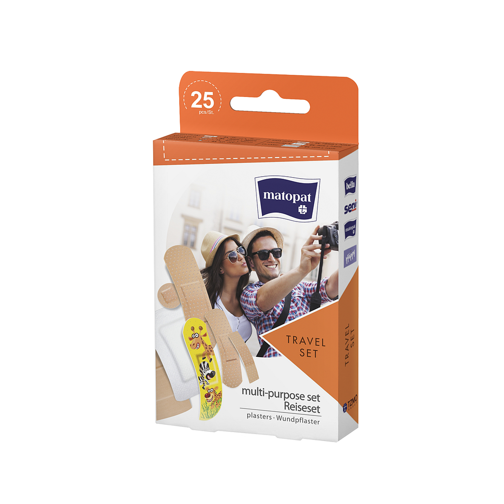 Reisset hechtpleisters Matopat assortiment