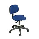 Tabouret bicyclette Ecopostural base noire avec dossier