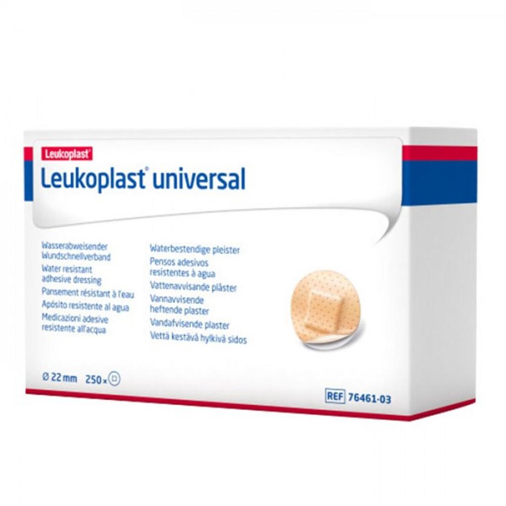 Leukoplast universele pleister - diameter 22mm - 250 stuks