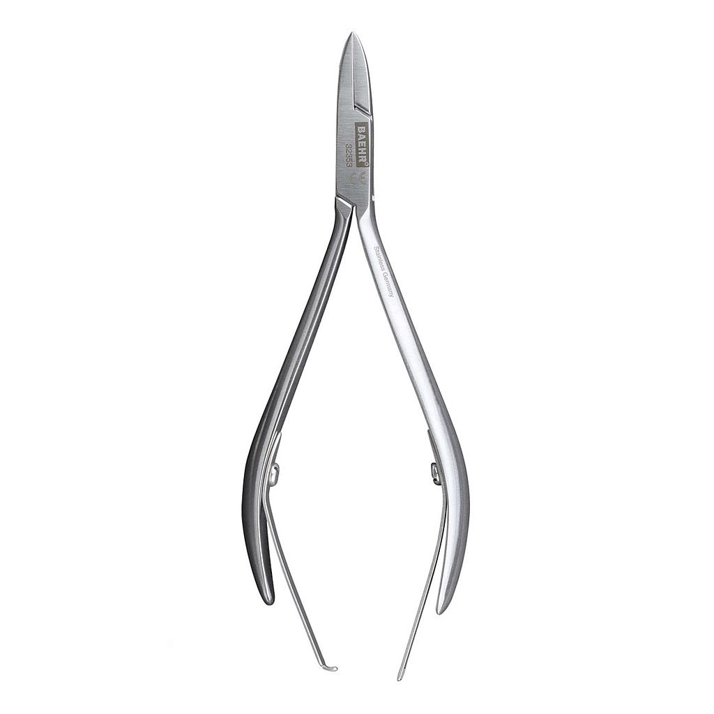 Pince plate ultra fine pointue Baehr 11.5cm