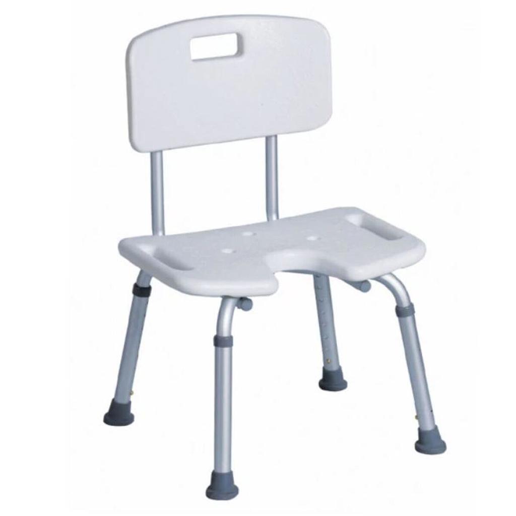 Douchestoel met uitsparing