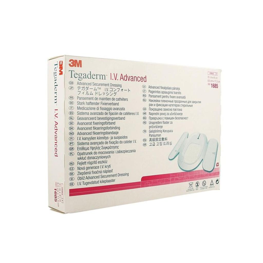 Tegaderm I.V. Geavanceerd doorzichtig folieverband voor intraveneuze katheters